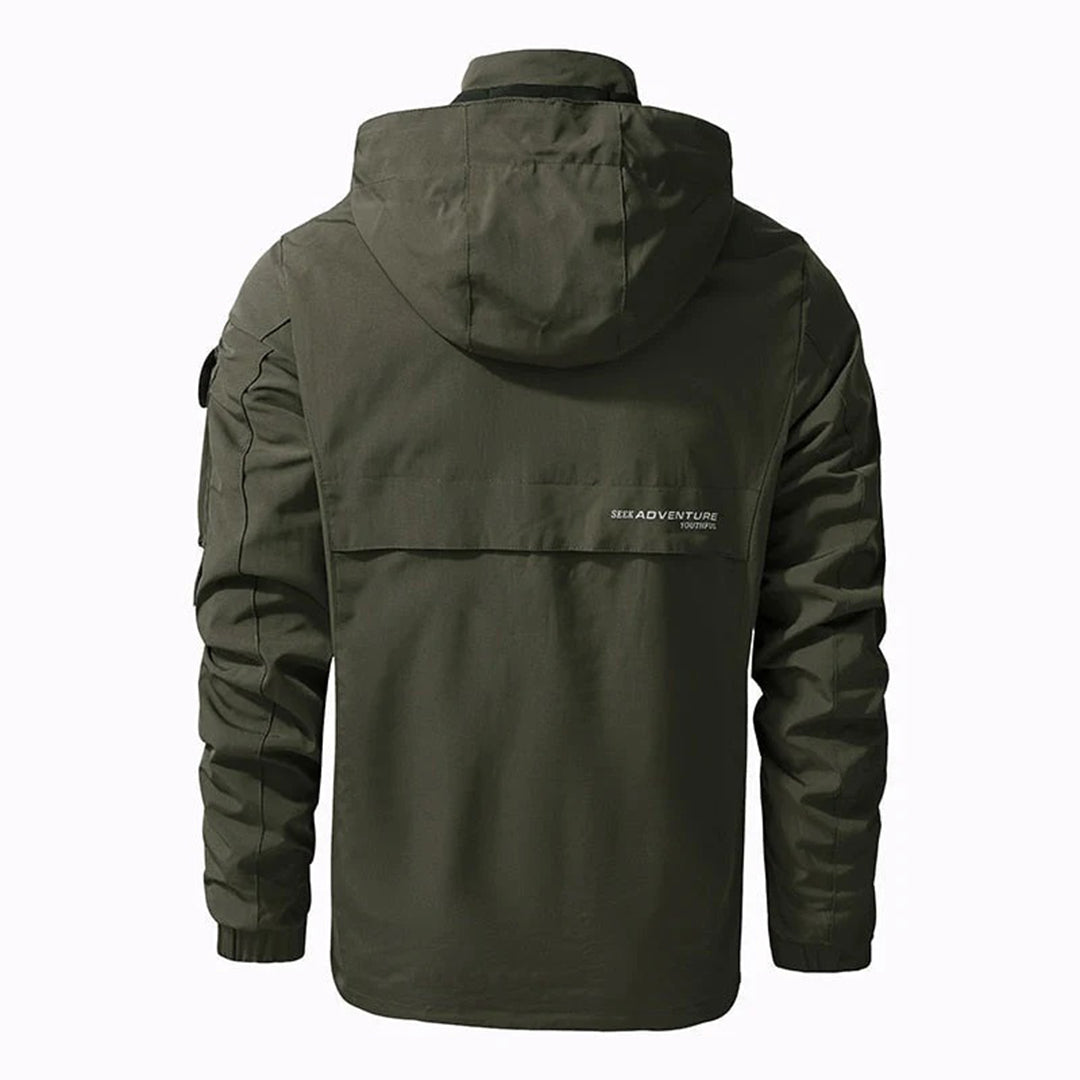 Parka-Jacke – wind- und wasserdichte Outdoor-Jacke mit Kapuze für Herren