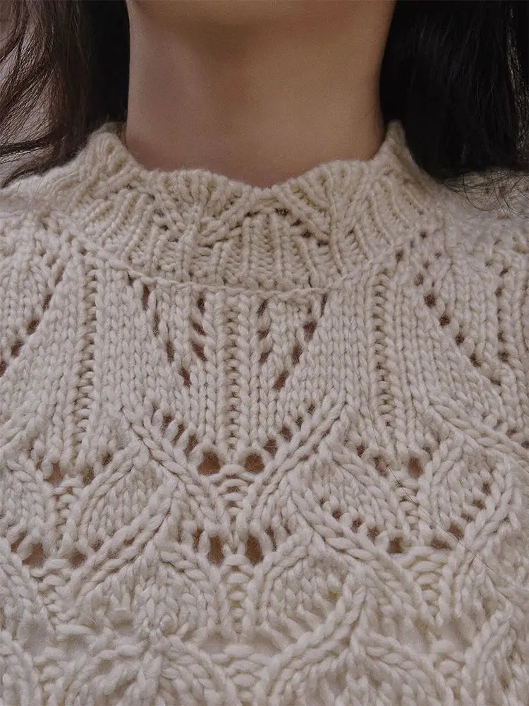Lillymoda | Chloe - Klassischer Lässiger Strickpullover