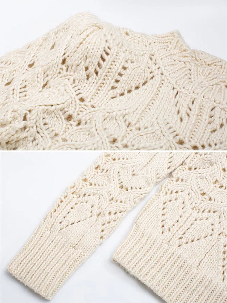 Lillymoda | Chloe - Klassischer Lässiger Strickpullover