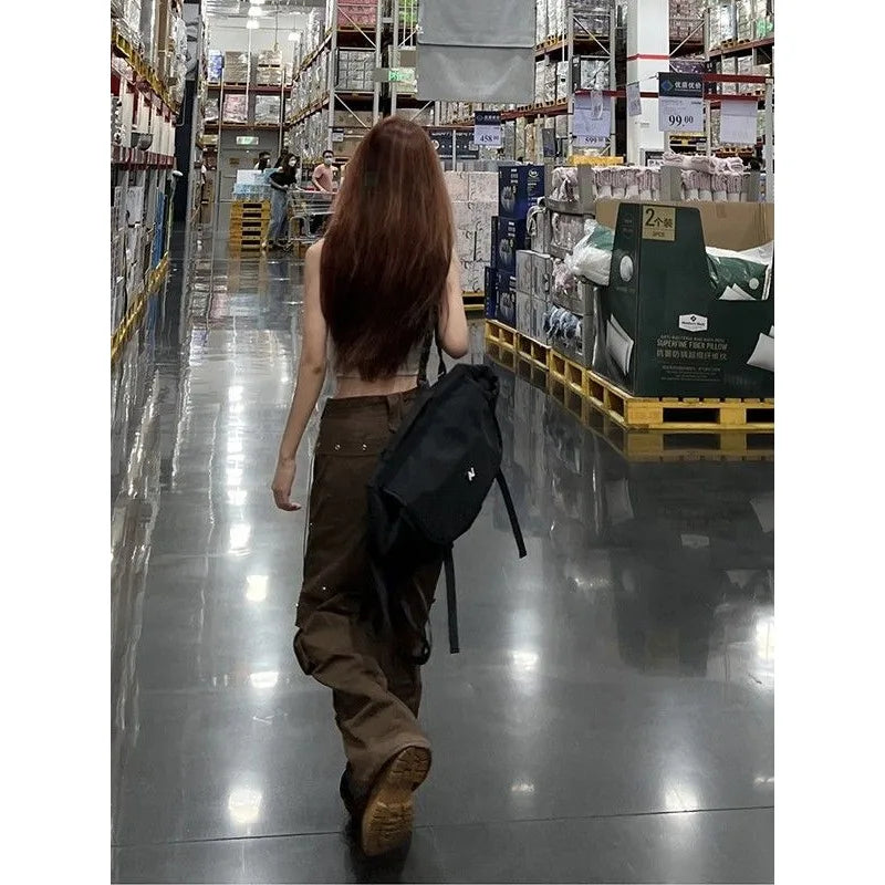 Rubi - Koreanische Vintage-Cargohose