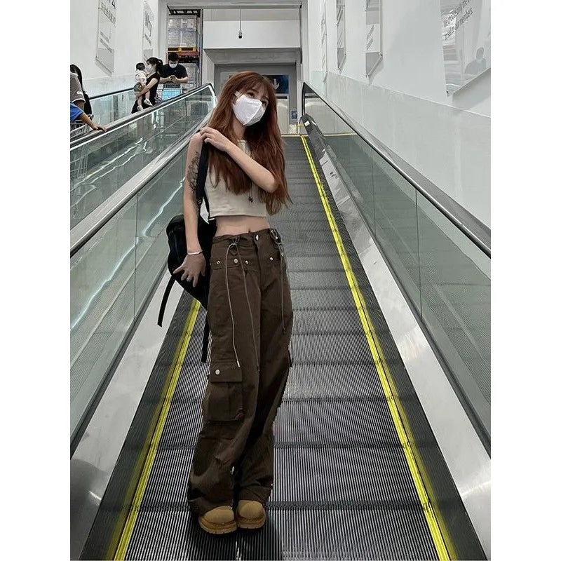 Rubi - Koreanische Vintage-Cargohose