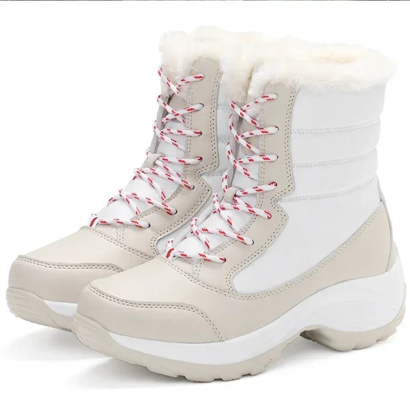 Lillymoda | Beatrice - trendy flauschige winterstiefel