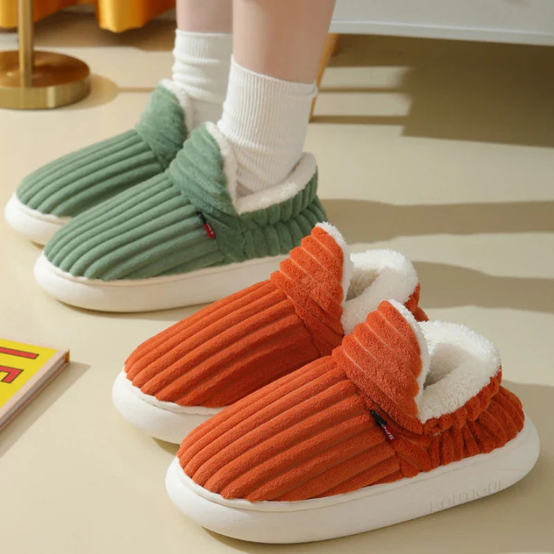 Lillymoda | Isla - Plüsch-Fell-Innenschuhe für Frauen