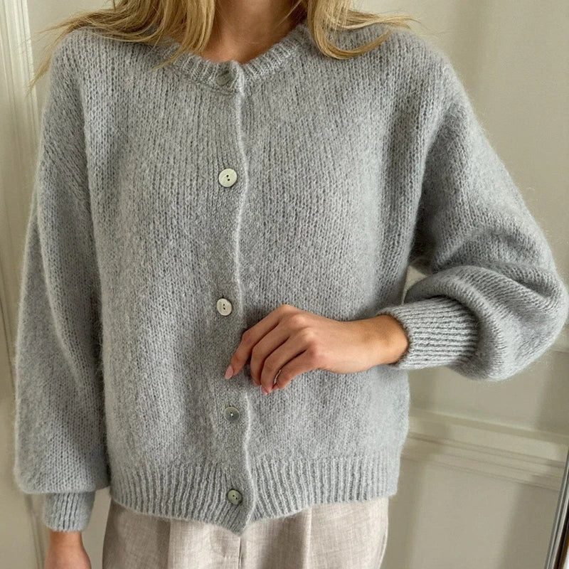 Lillymoda | Faith - Knopfwarmer weicher Cardigan