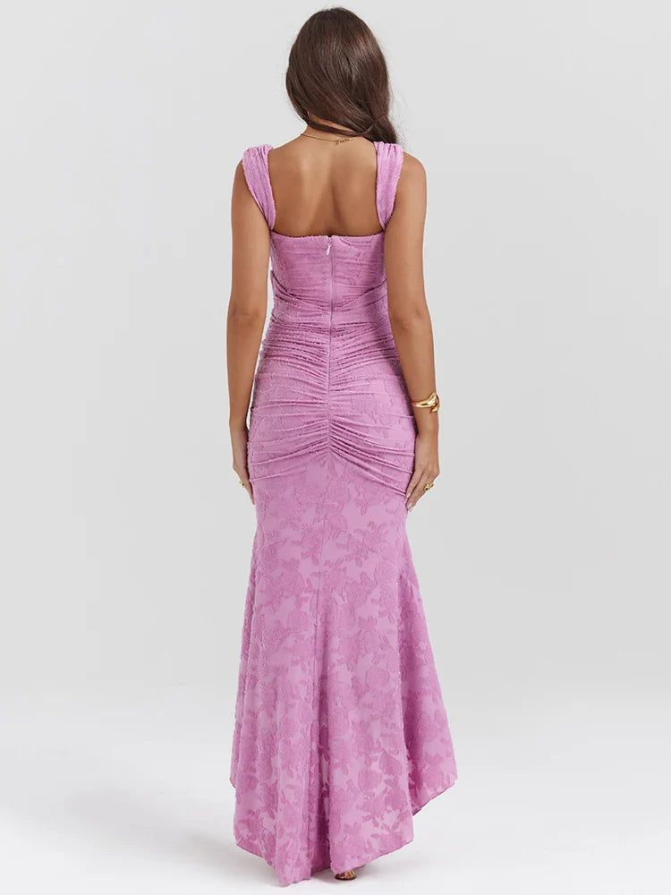 Lillymoda | Hazel - Maxi Rüschen Kleid