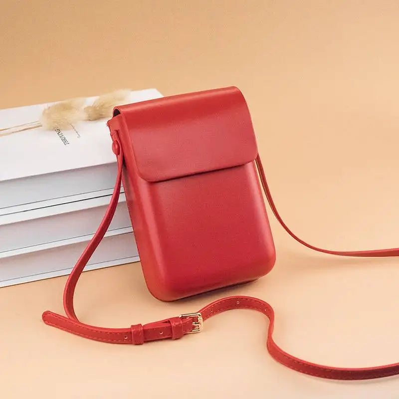 Mini Umhängetasche – PU-Leder Schultertasche für Handy und Essentials - Nickie