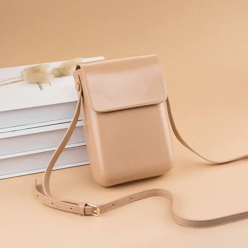 Mini Umhängetasche – PU-Leder Schultertasche für Handy und Essentials - Nickie