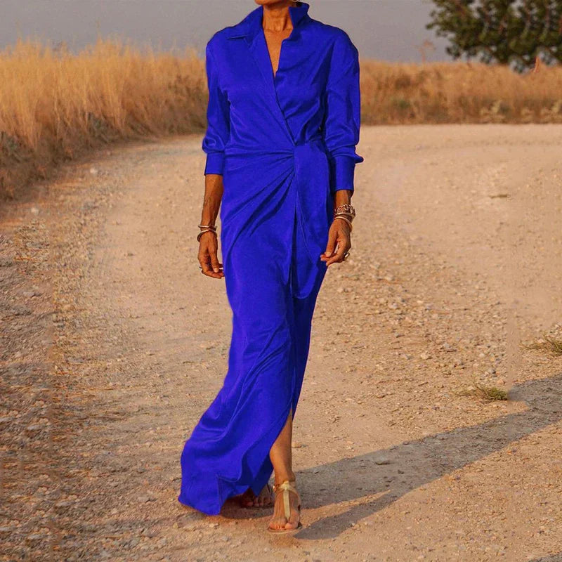 Lillymoda | Carly - Elegantes Maxikleid mit Schlitz