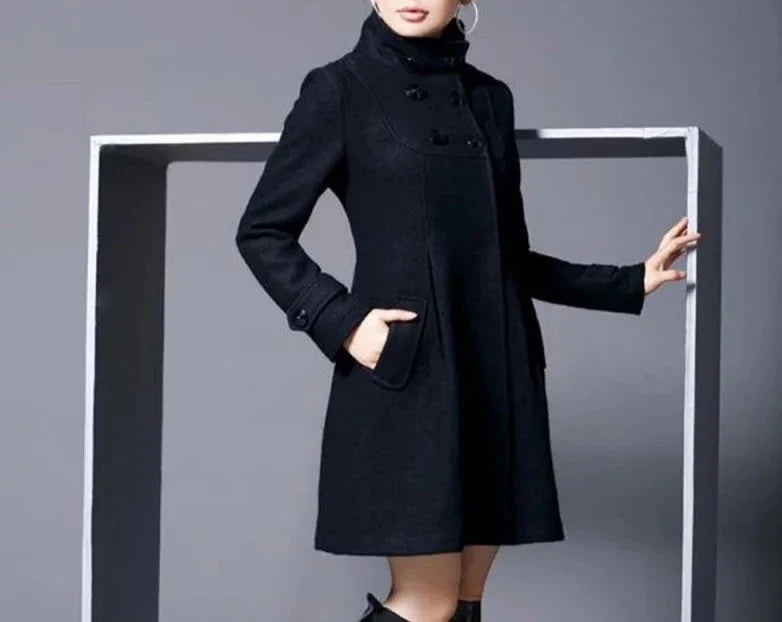 Lillymoda | Brielle - Stilvoller Trenchcoat mit Knöpfen