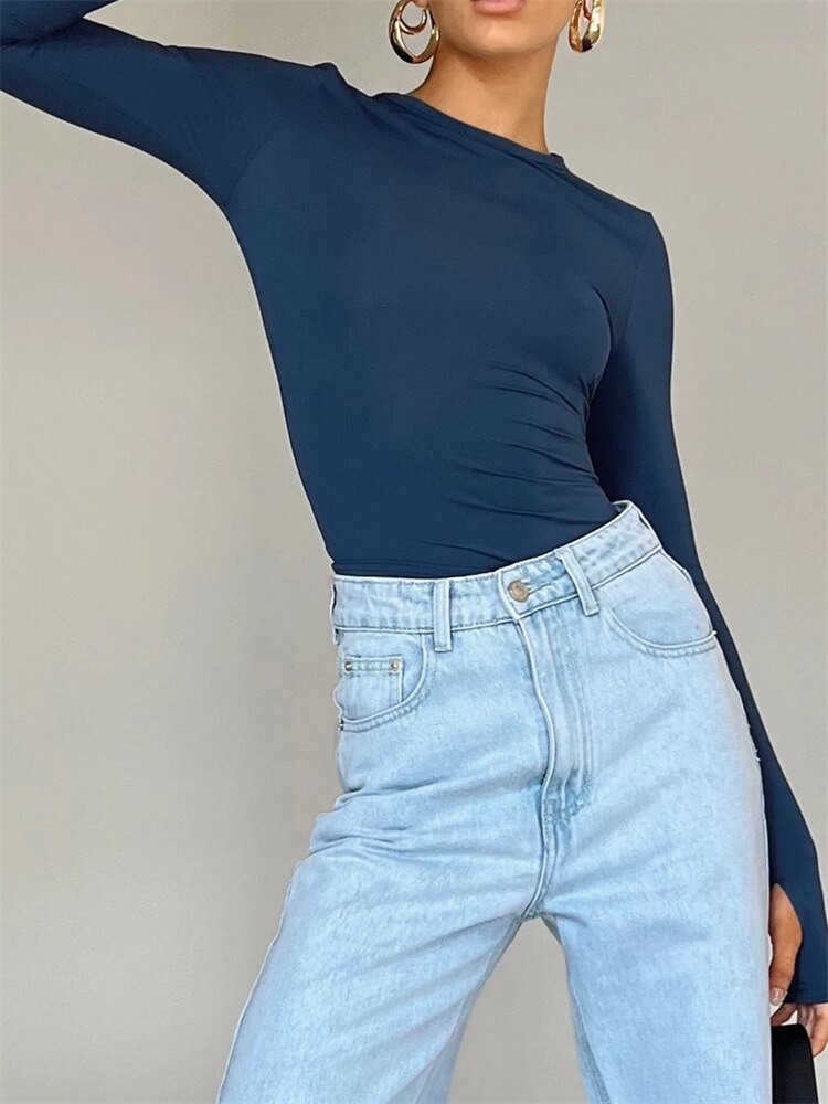 Lillymoda | Amber Gekürzte lange Ärmel