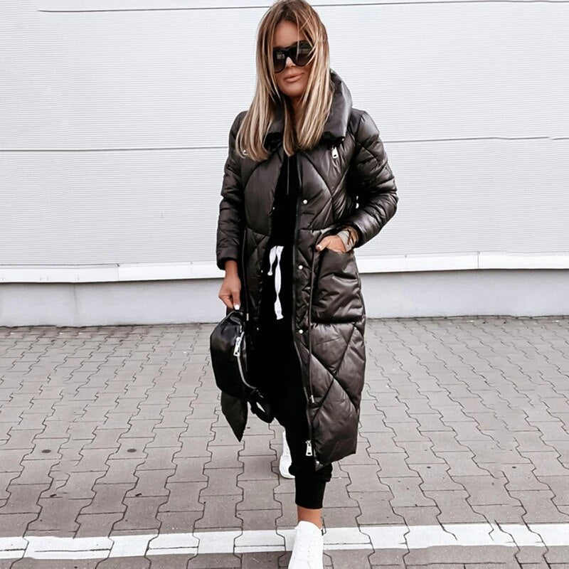 Lillymoda | Ella - Schicke Wattierte Winterjacke