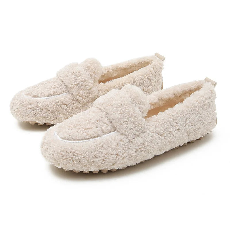 Lillymoda | Aurora - Warme Plüschschuhe für Frauen