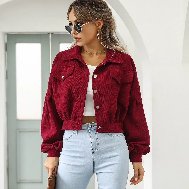 Lillymoda | Avery - Gekürzte Retro-Jacke