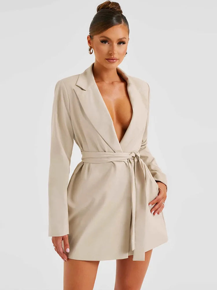 Lillymoda | Eloise - Umlegekragen Mantel