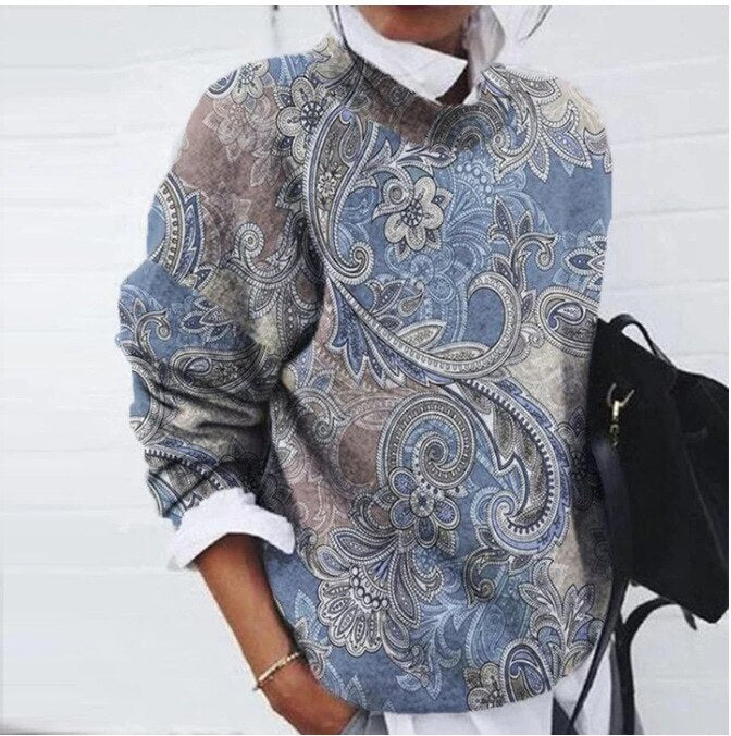 Lillymoda | Leonie - Modischer Pullover mit Aufdruck