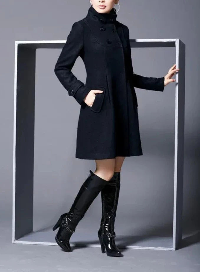Lillymoda | Brielle - Stilvoller Trenchcoat mit Knöpfen