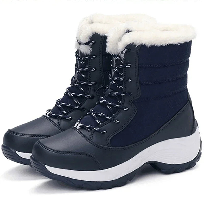 Lillymoda | Beatrice - trendy flauschige winterstiefel