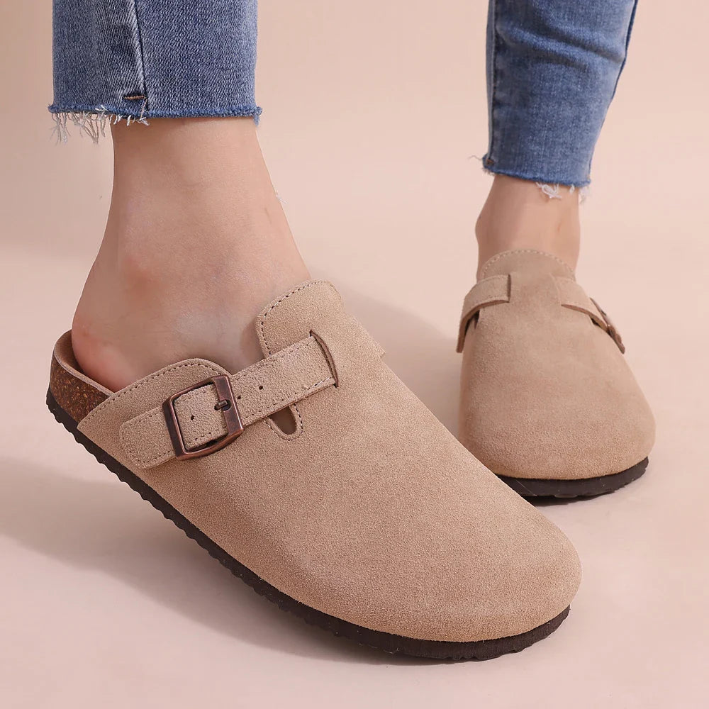 Lillymoda | Eloise - Moderne Kork-Pantoletten