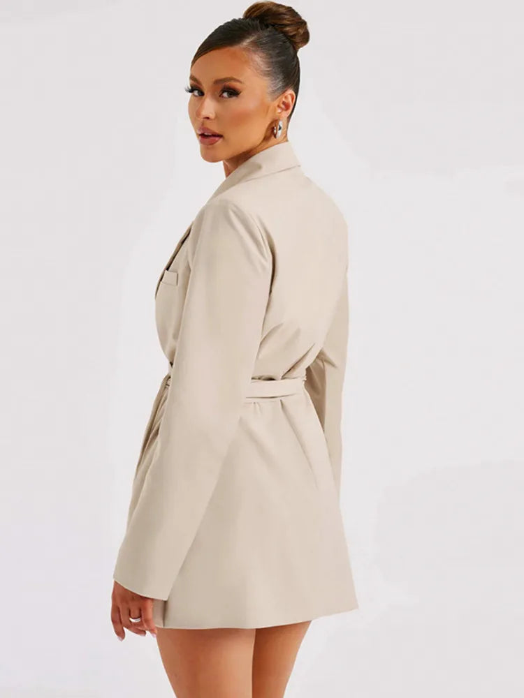 Lillymoda | Eloise - Umlegekragen Mantel