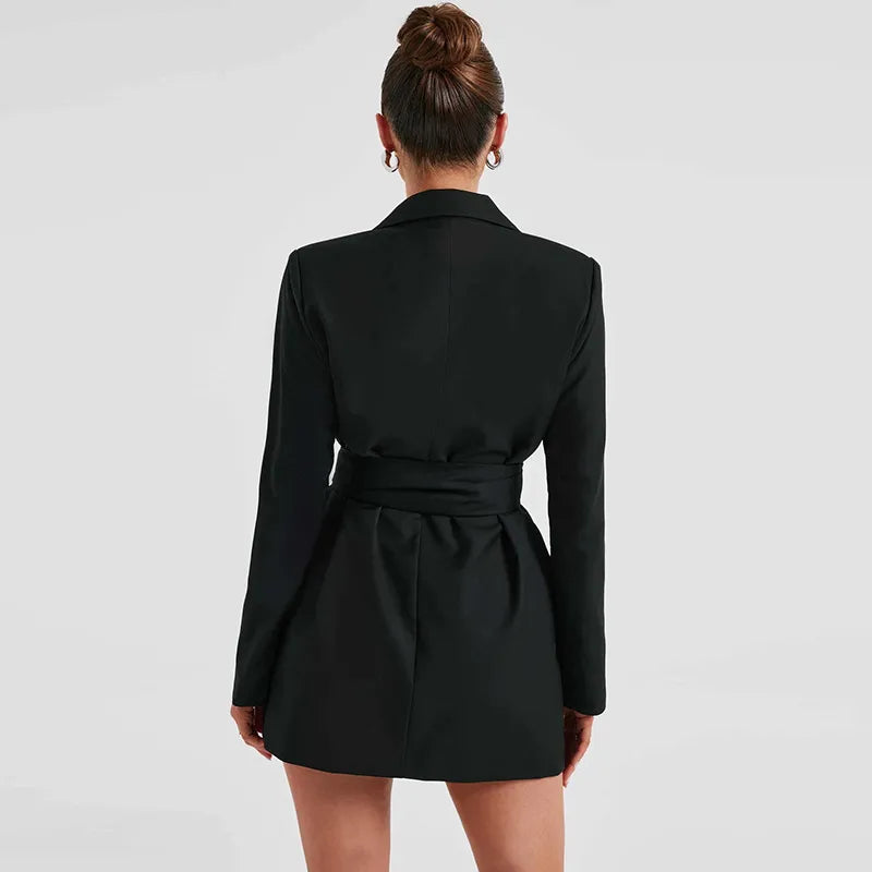 Lillymoda | Eloise - Umlegekragen Mantel
