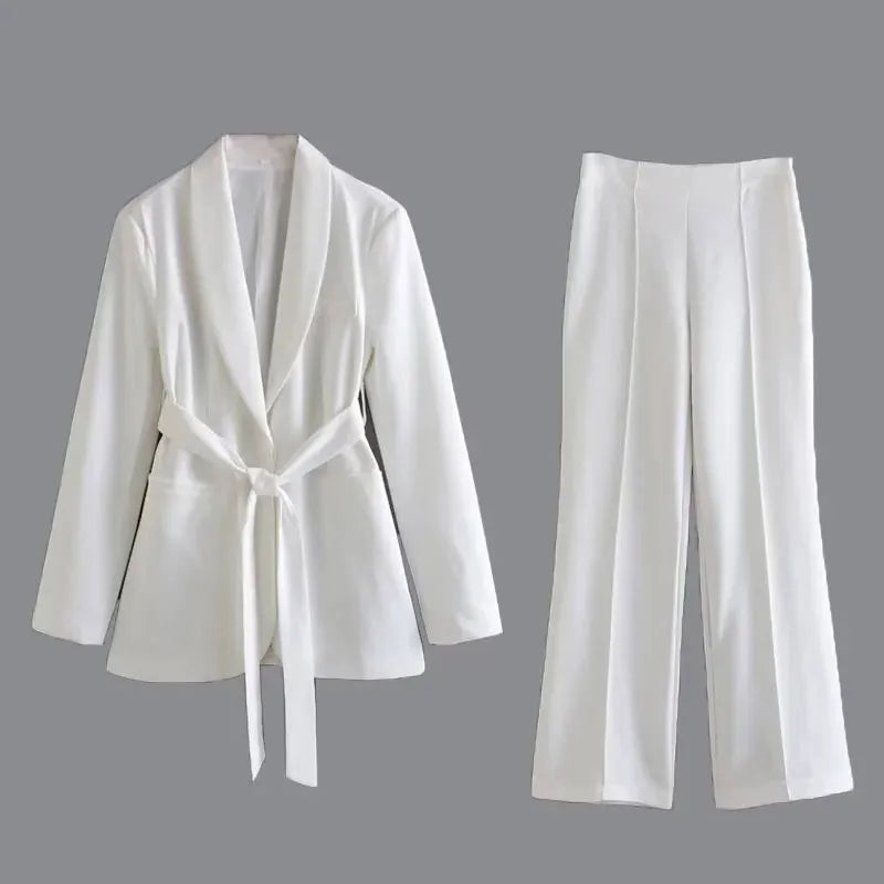 Lillymoda | Eleanor - Stylisches Blazer Set für Frauen [Blazer Jacke+Hose]