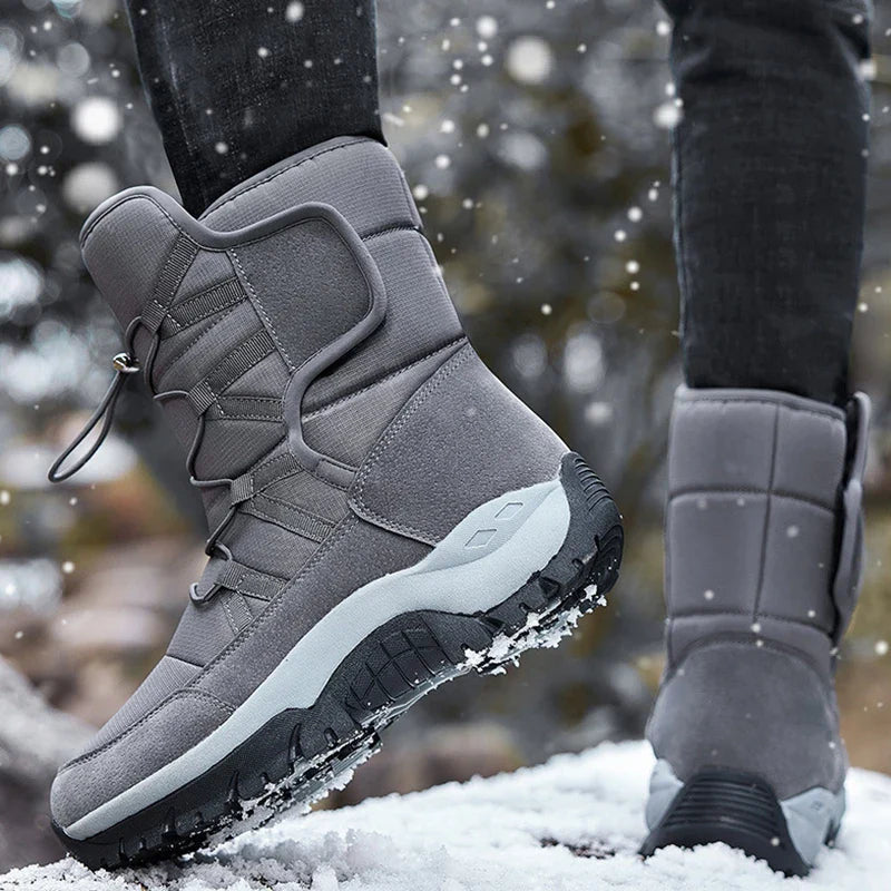 Lillymoda | Blaire - Dicke Plüsch Winterstiefel