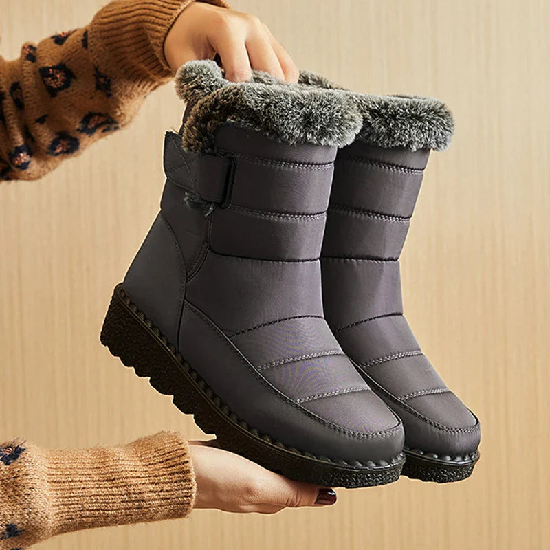 Lillymoda | Bridget - Plüschige Winterstiefel
