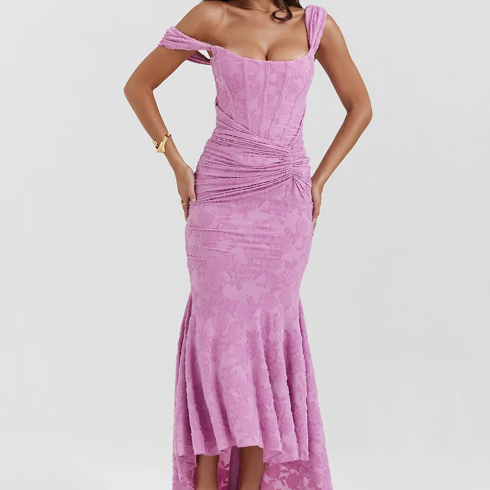 Lillymoda | Hazel - Maxi Rüschen Kleid