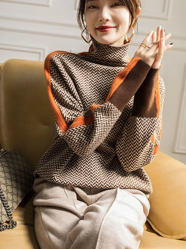 Lillymoda | Allison - Bequemer Vintage Pullover