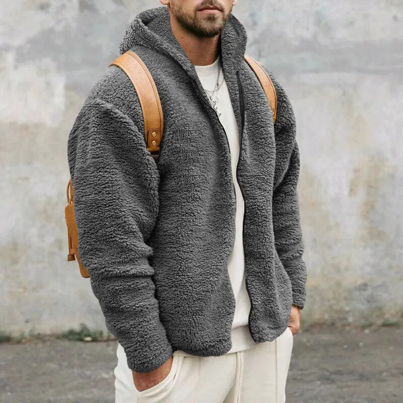 Lillymoda | Anthonio – Sherpa-Jacke mit Kapuze