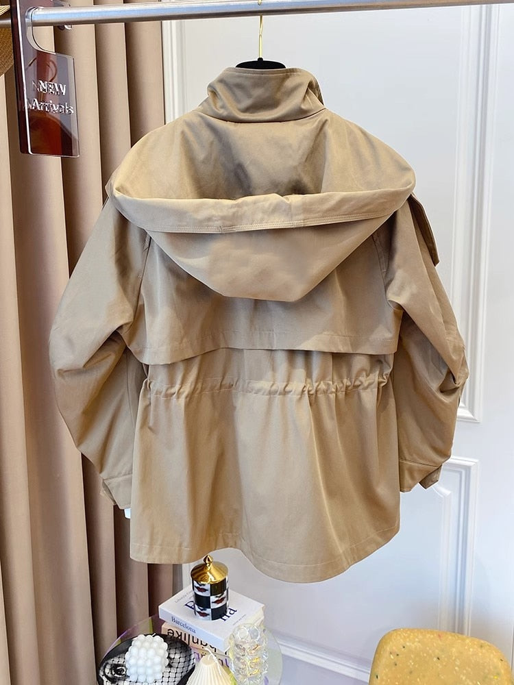 Lillymoda | Aria Trendy Beige Jacke