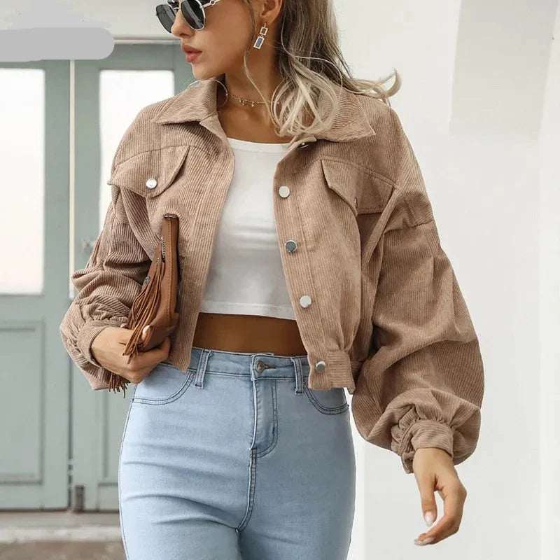 Lillymoda | Avery - Gekürzte Retro-Jacke