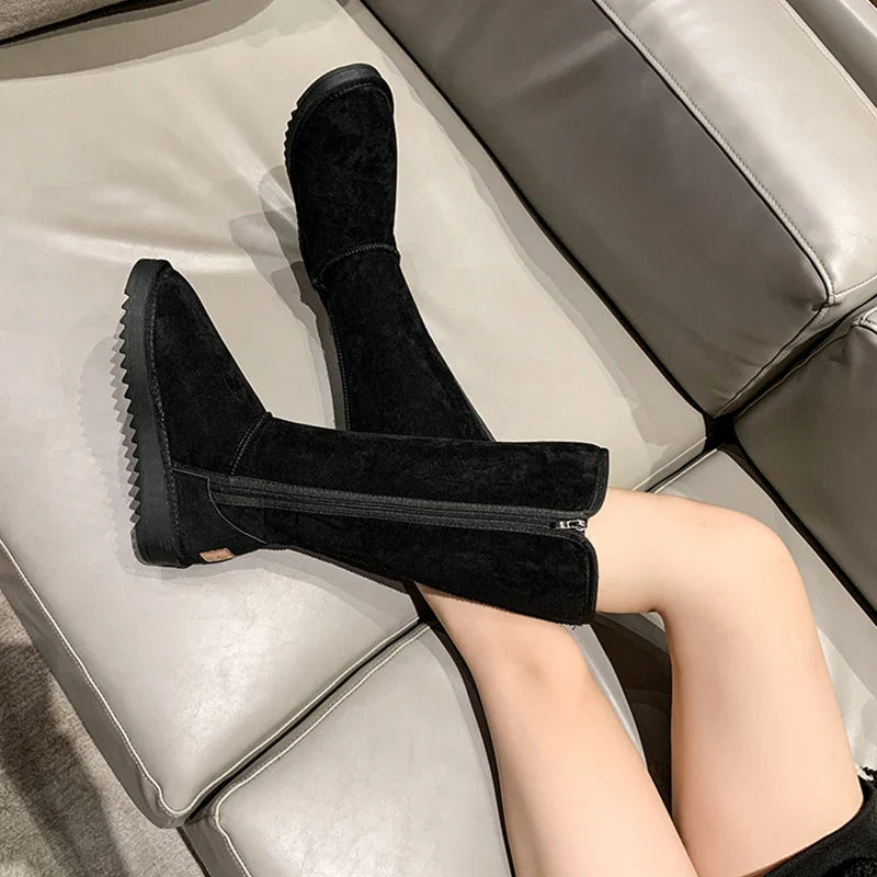 Lillymoda | Amira - Winterstiefel mit Reißverschluss