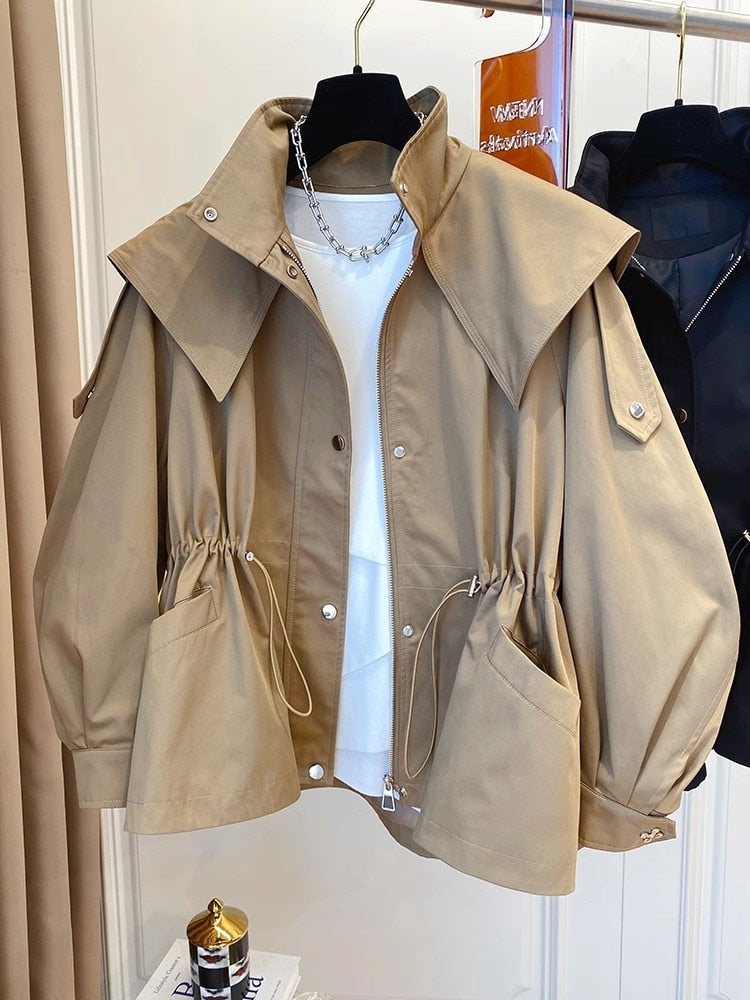 Lillymoda | Aria Trendy Beige Jacke