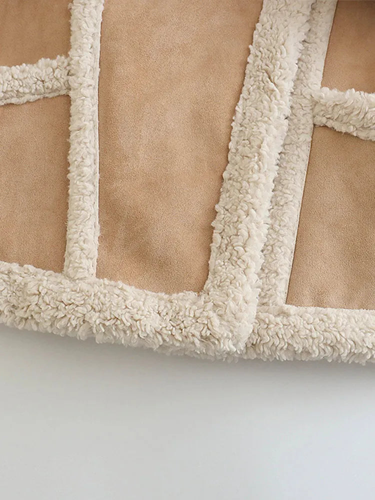 Lillymoda | Eloise - Stilvolle Sherpa-Jacke