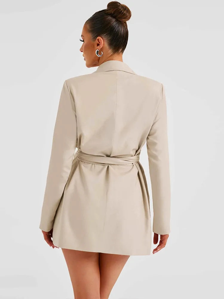 Lillymoda | Eloise - Umlegekragen Mantel