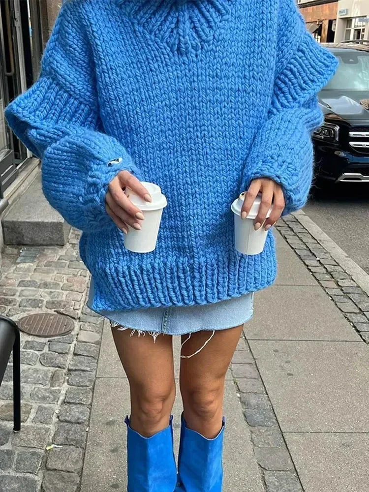 Lillymoda | Elsie - Kuschelstrick-Pullover