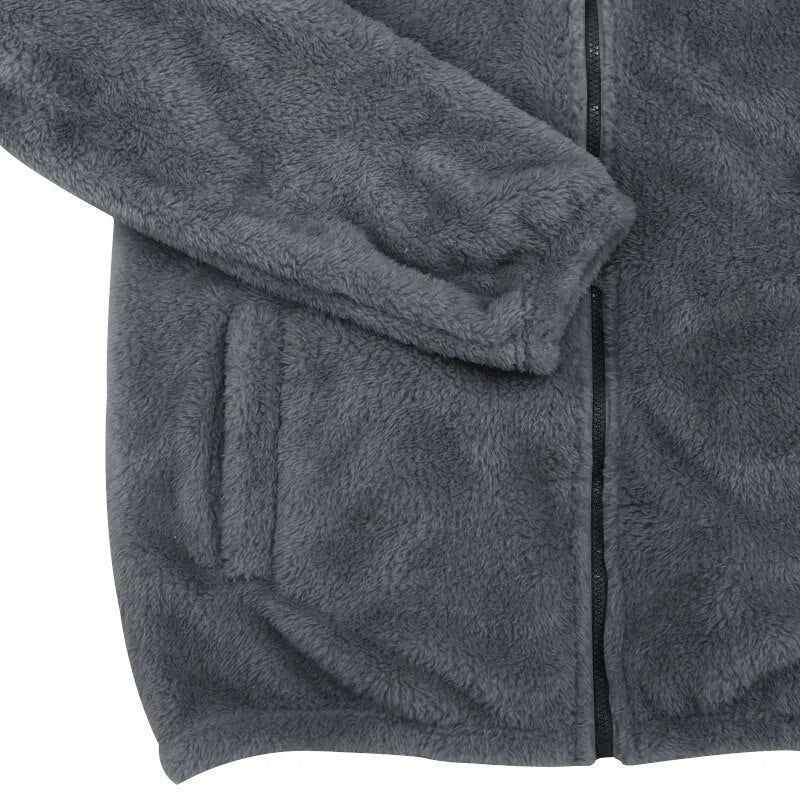 Lillymoda | Anthonio – Sherpa-Jacke mit Kapuze