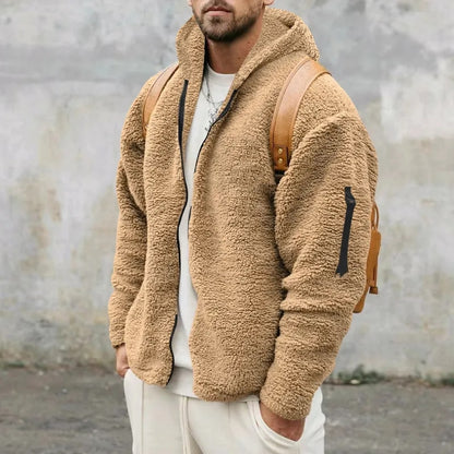 Lillymoda | Anthonio – Sherpa-Jacke mit Kapuze