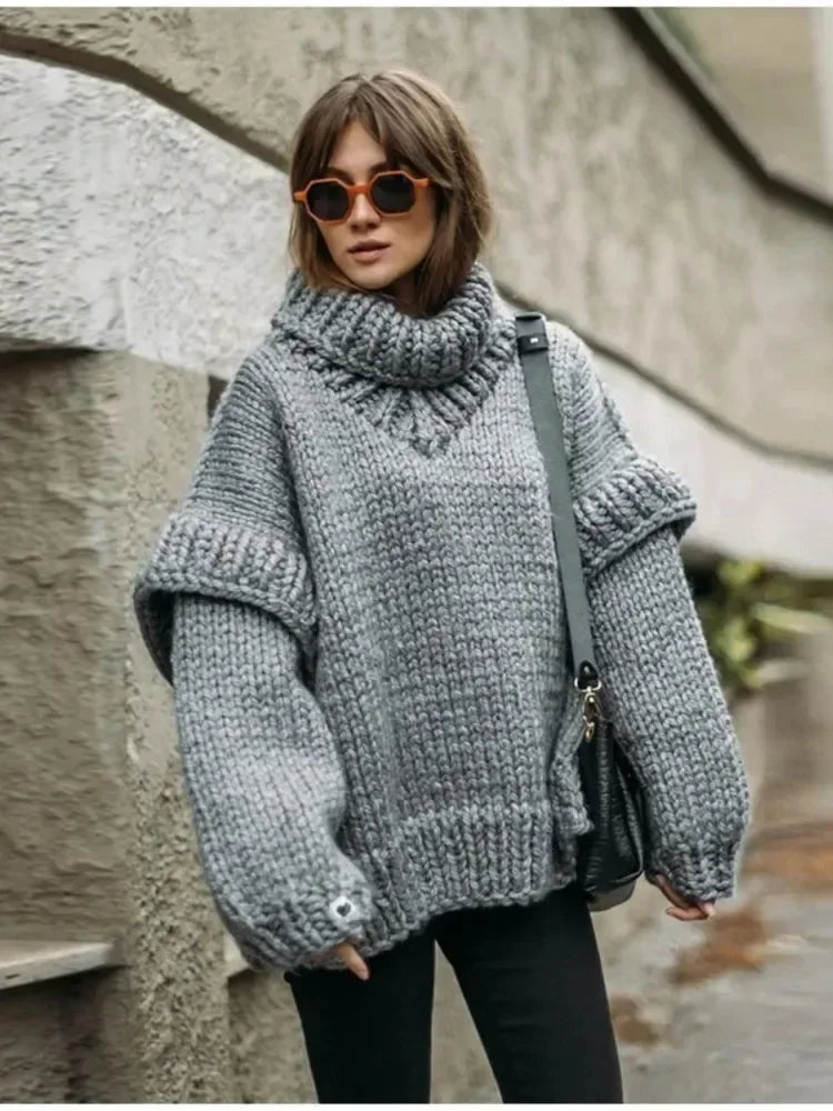 Lillymoda | Elsie - Kuschelstrick-Pullover