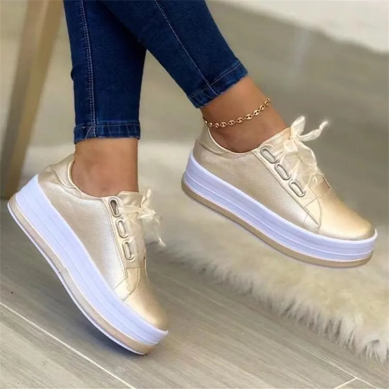 Lillymoda | Jasmine - Trendige Schnürschuhe