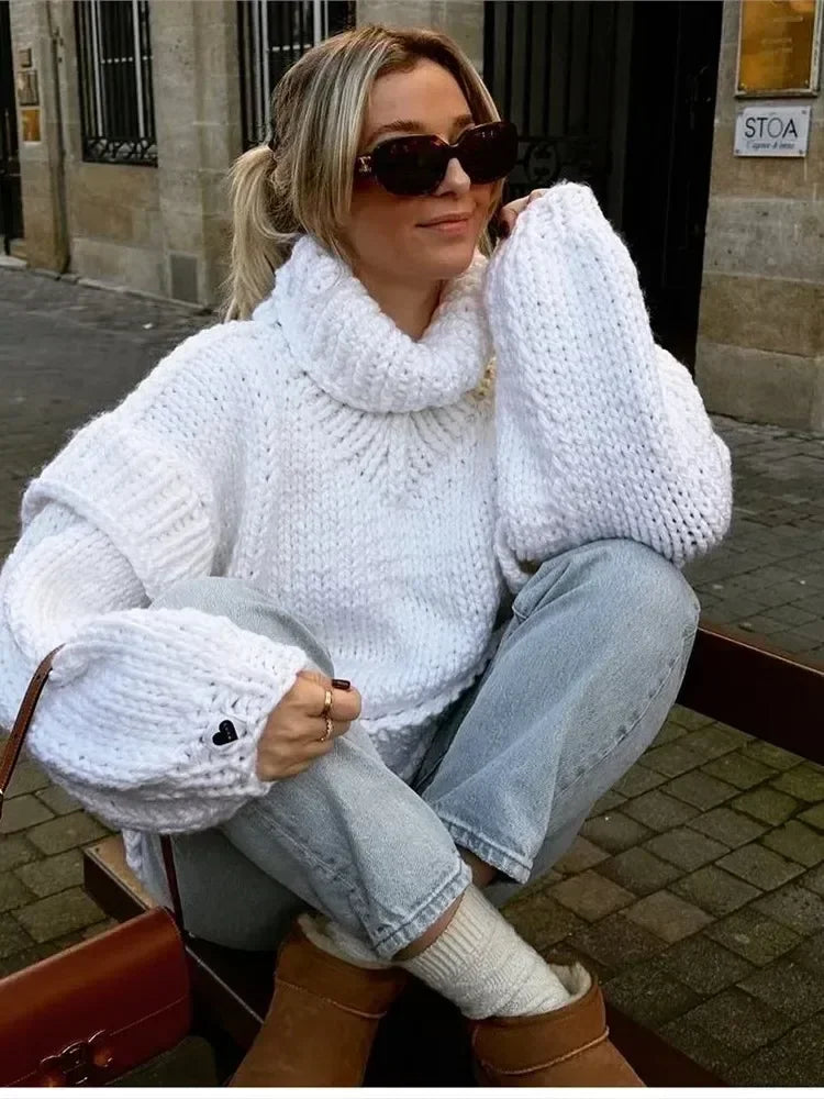 Lillymoda | Elsie - Kuschelstrick-Pullover