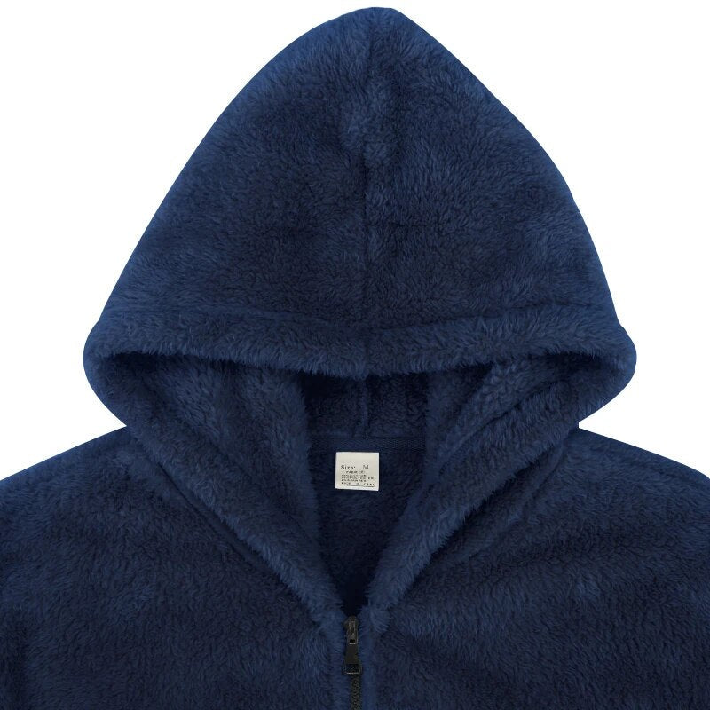 Lillymoda | Anthonio – Sherpa-Jacke mit Kapuze