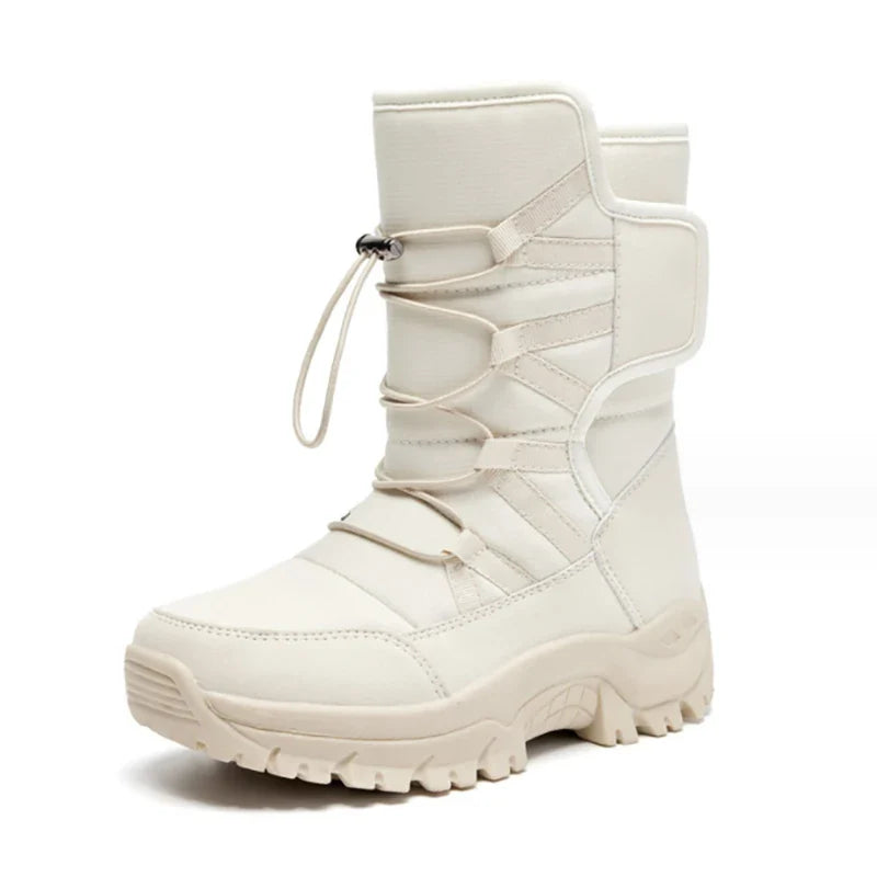 Lillymoda | Blaire - Dicke Plüsch Winterstiefel