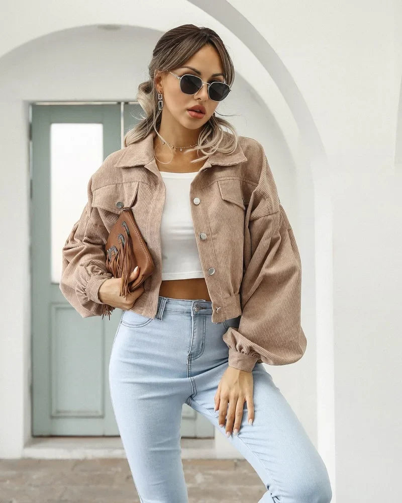 Lillymoda | Avery - Gekürzte Retro-Jacke