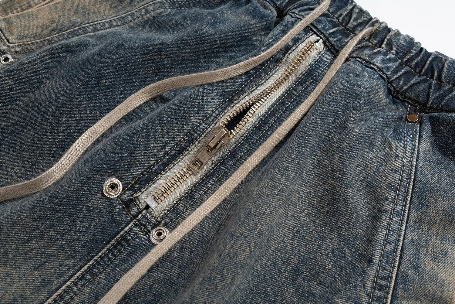 Quentin - Hard-Washed Baggy Jeans
