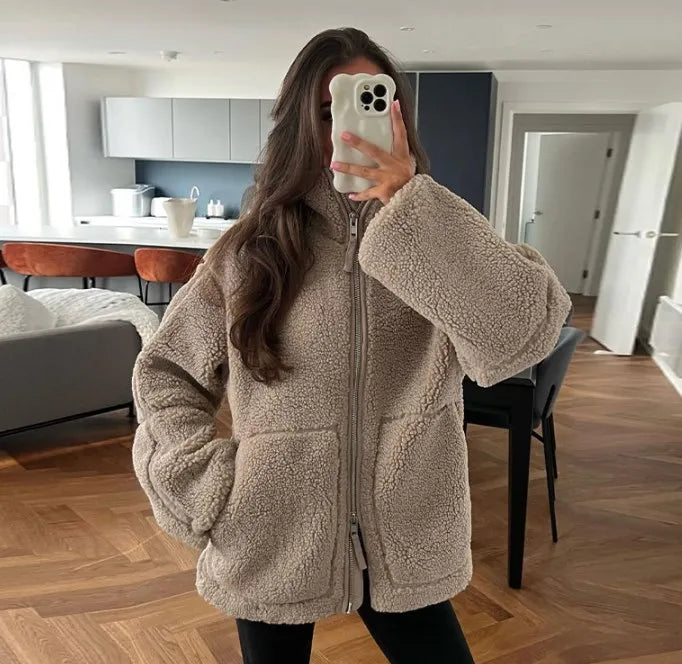 Lillymoda | Ezra - Vintage Stehkragen Jacke