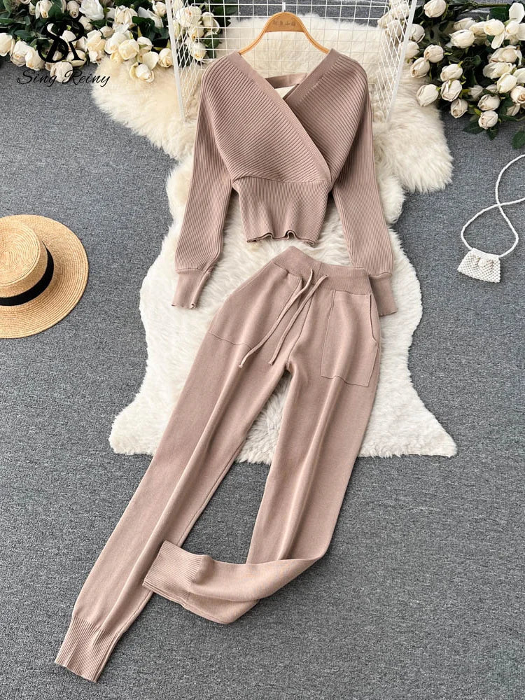 Lillymoda | Elora - Winter-Strick-Set [Pullover+Hose]