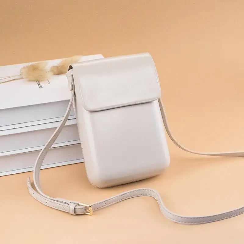 Mini Umhängetasche – PU-Leder Schultertasche für Handy und Essentials - Nickie
