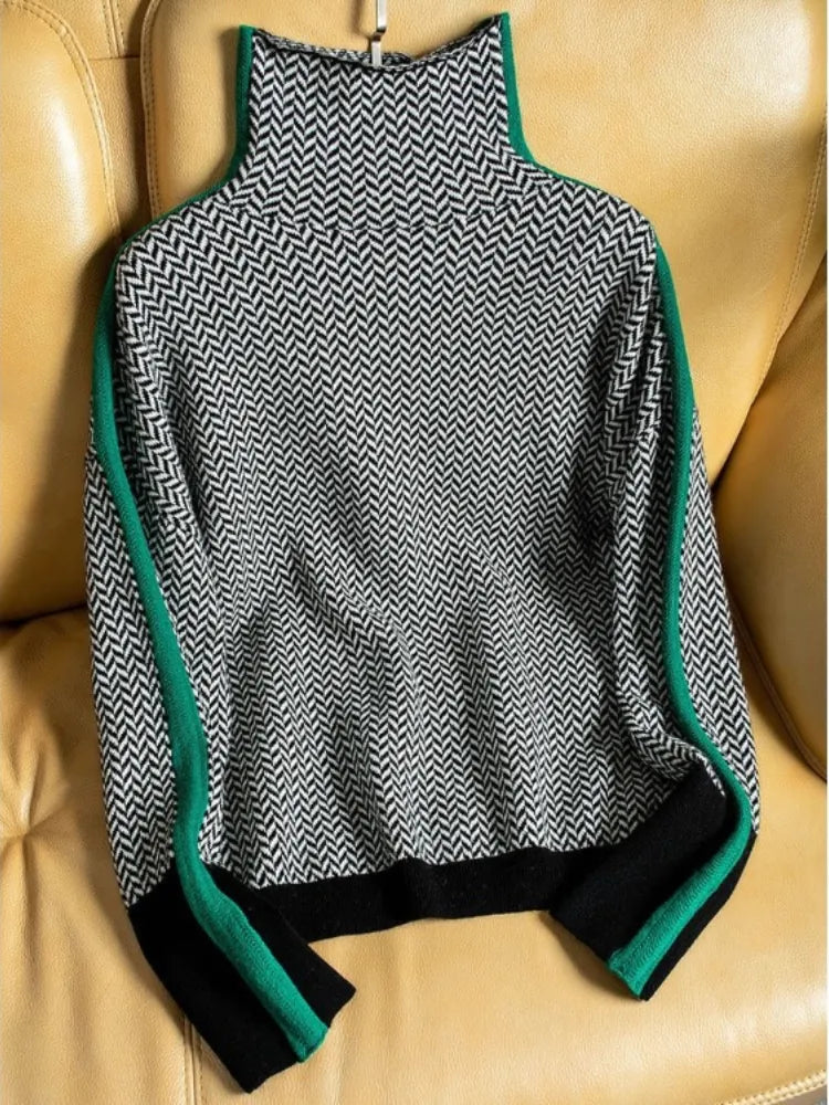 Lillymoda | Allison - Bequemer Vintage Pullover